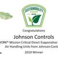Johnson Controls Data Center solutions bags award