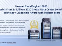 Huawei wins Frost & Sullivan 2020 Global Data Center Switch Technology Leadership Award