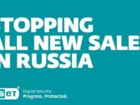 ESET stops new sales in Russia and Belarus