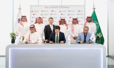 LG Powers AI Data Center Cooling in NEOM’s Oxagon with SHAKER and DATAVOLT